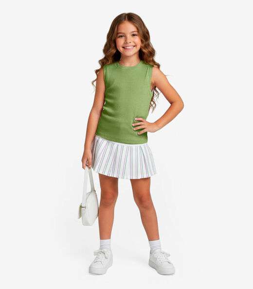 Image_Regata Básica Infantil Lisa Soletex Verde