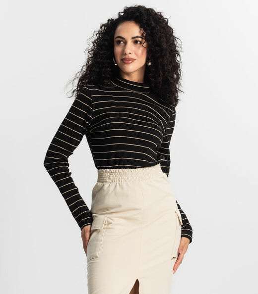 Image_Blusa Manga Longa Feminina Rovitex Preto