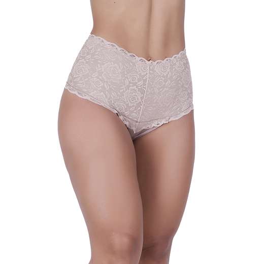 Kit 3 Calcinhas Doçura Renda Sobreposta Concept Lingerie Multicolorido