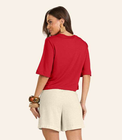 Bermuda Linho Strong Feminina Endless Bege