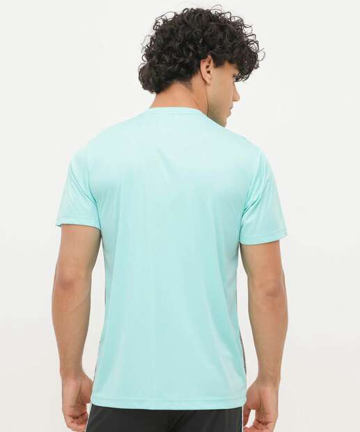 Camiseta Masculina Fitness Recorte Manga Curta MR