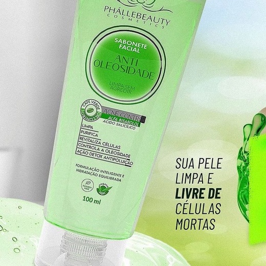 Kit c/9 Sabonete Facial Anti Oleosidade 100ml PhalleBeauty