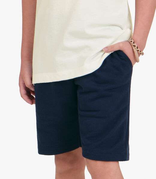 Conjunto Camiseta com Bermuda Trick Nick Bege