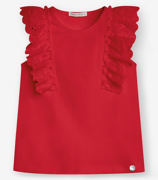 Image_Regata Feminina Cotto Leve Trick Nick Vermelho