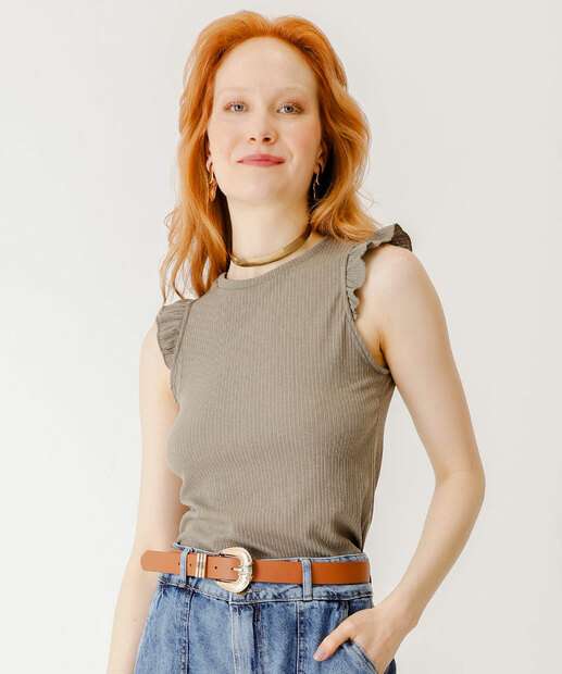 Image_Blusa Regata Feminina Canelada Babado Marisa
