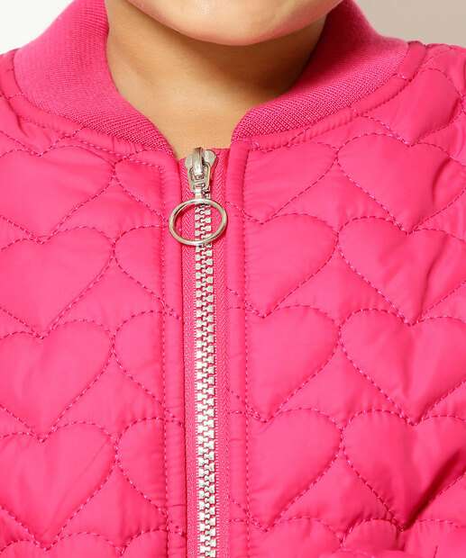 Jaqueta infantil Puffer Bolsos Marisa Tam 4 a 10