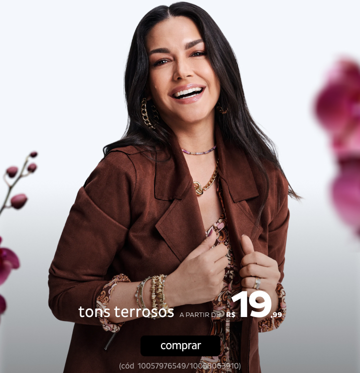 Cardigans e Suéteres  a partir de R$49,99