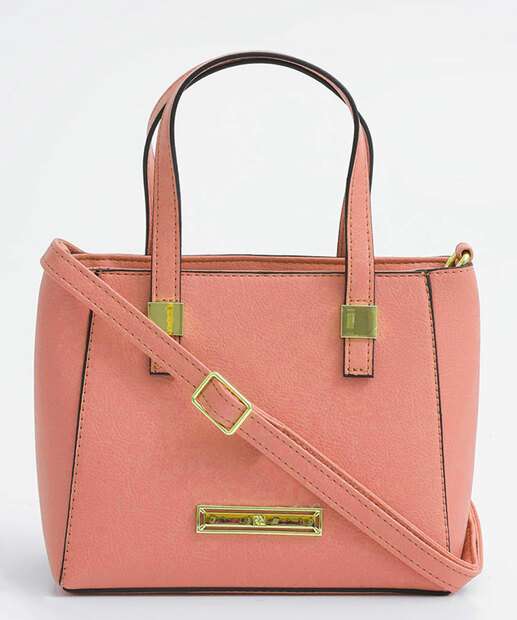 Bolsa De Mão Feminina Textura Be Forever