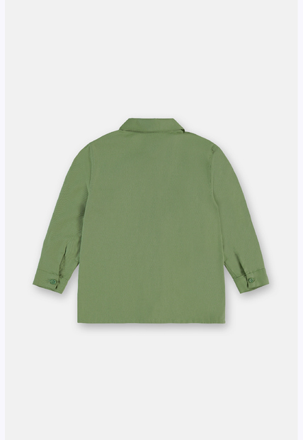 Camisa Infantil Clássica Em Algodão Up Baby