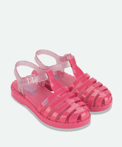 Sandália Infantil Barbie Duo Aranha Grendene Kids