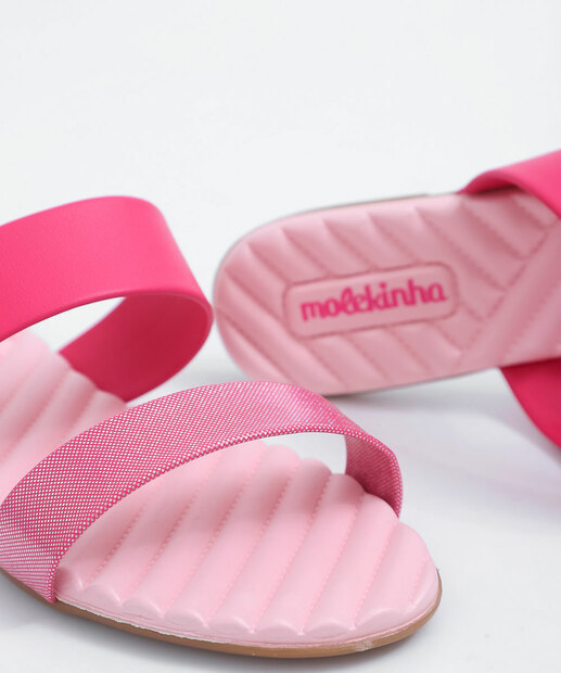 Rasteirinha Infantil Tiras Molekinha 2353101