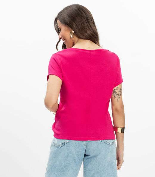 Blusa Feminina Infinita Cor Rosa