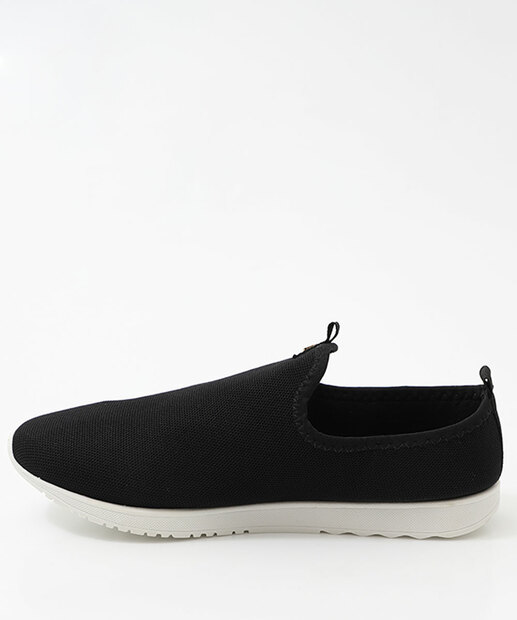 Tênis Casual Slip On Feminino Via Uno Preto