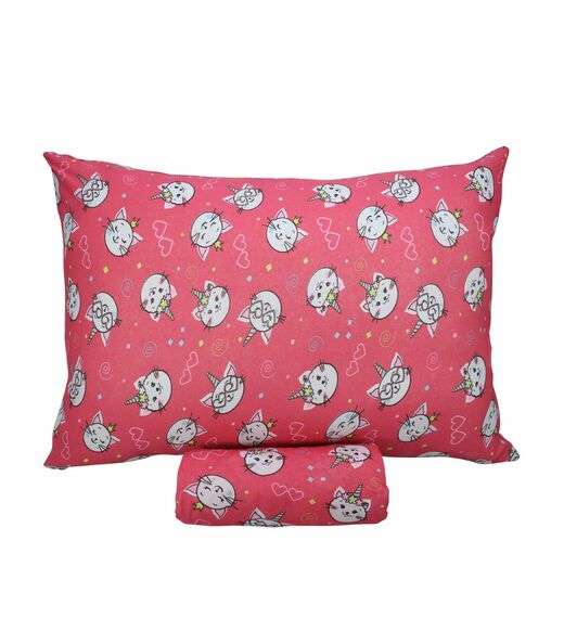 Jogo De Cama Solteiro Kids Doce Vida Vermelho