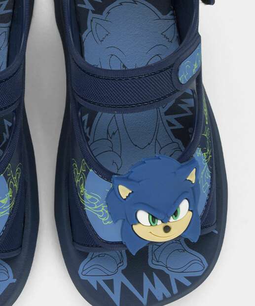 Sandália Infantil Estampa Sonic
