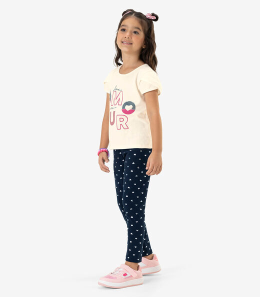 Legging Infantil Rovi Kids Azul