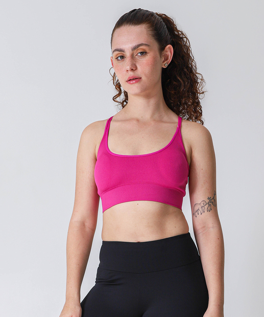 Image_Top Fitness Sem Costura Alças Duplas Marisa Rosa