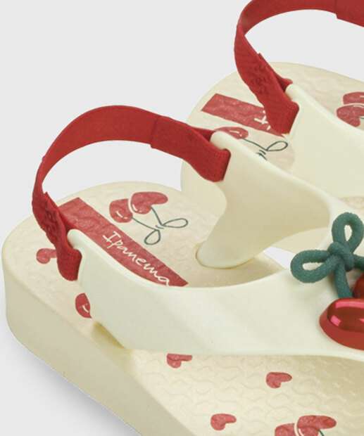 Chinelo Ipanema Infantil Bebê Cereja
