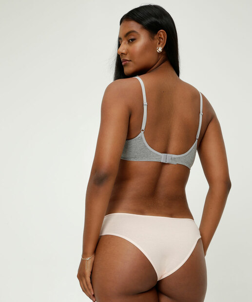 Kit 2 Calcinhas Biquíni Básicas Cotton DelRio