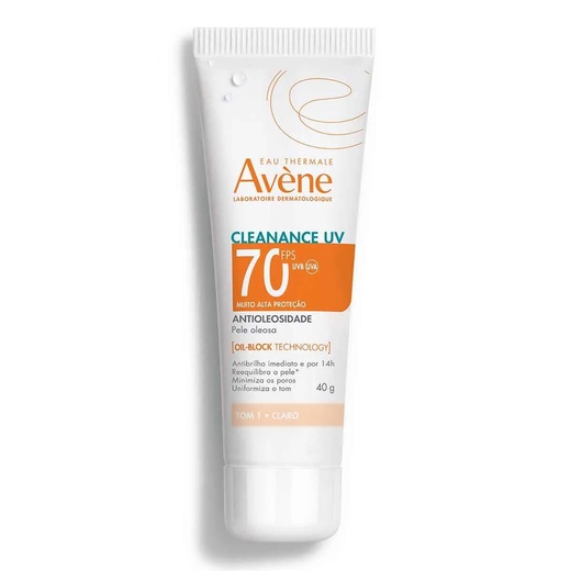 Image_Protetor Solar Facial Cleanance Uv Antioleosidade Tom 1 Claro FPS70 Avène 40g