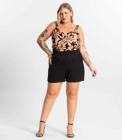 Blusa Feminina De Alça Secret Glam Marrom