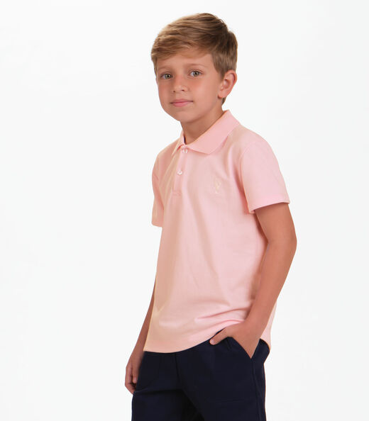 Image_Polo Menino em Piquet Trick Nick Rosa