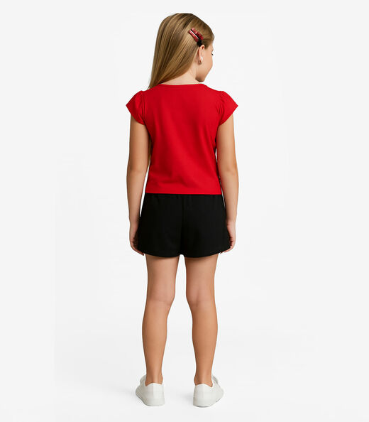 Blusa Feminina Infantil Trick Nick Vermelho