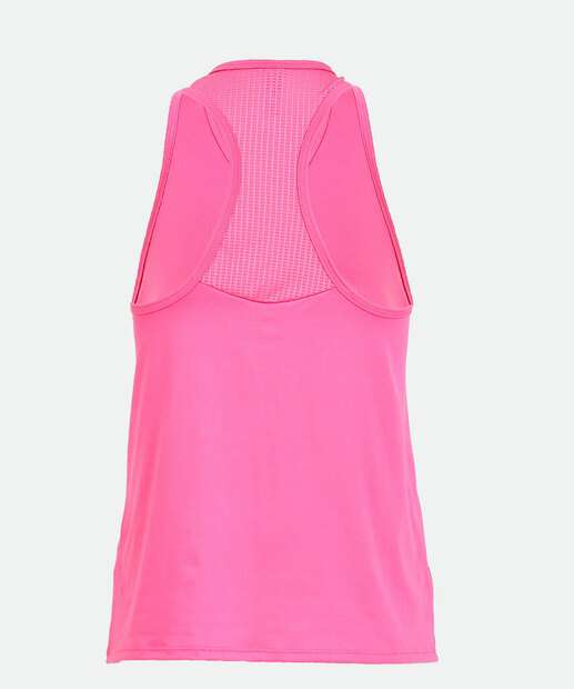Blusa Regata Feminina Fitness Recorte Marisa