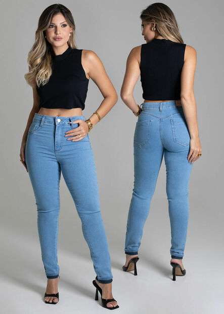 Calça Jeans Sawary Push Up - 278915