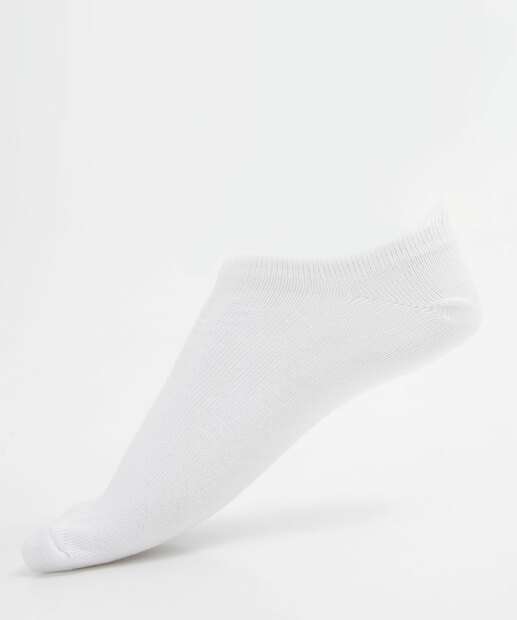 Kit 3 Pares Meias Infantil Unissex Invisíveis Básicas