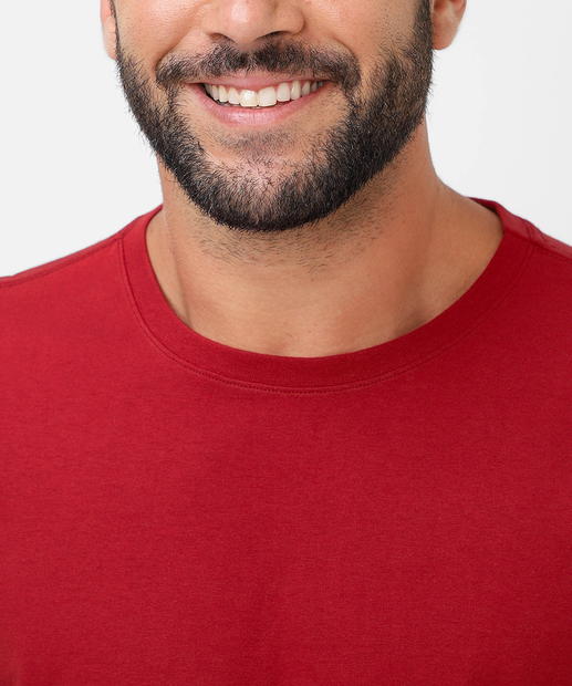 Camiseta Masculina Básica Manga Curta MR
