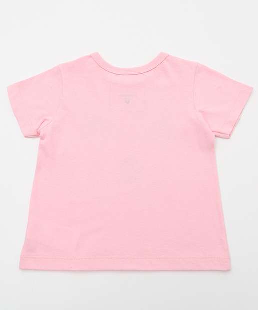 Camiseta Infantil Joaninhas Marisa Tam 1 a 3 Rosa