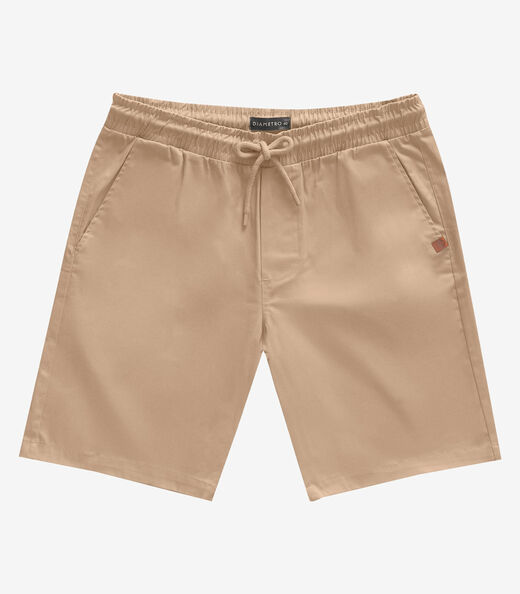 Bermuda Masculina em Sarja Diametro Marrom