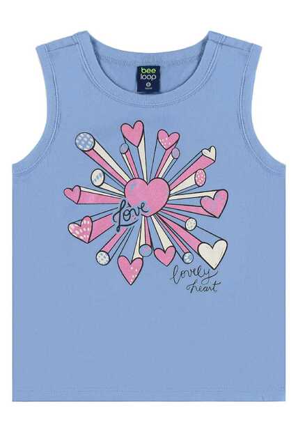 Conjunto Regata e Short para Menina Bee Loop