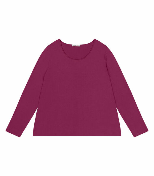 Blusa Manga Longa Viscotorcion Secret Glam Vermelho