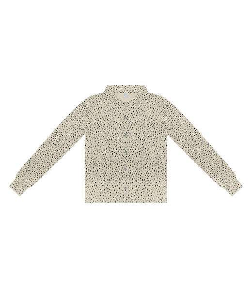 Camisa  Estampada Feminina Rovitex Bege