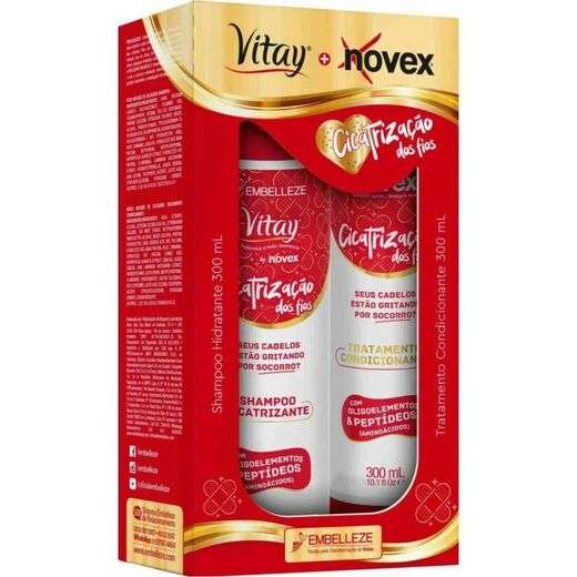Image_Kit Novex Vitay Cicatrização dos Fios Shampoo e Condicionador 300ml
