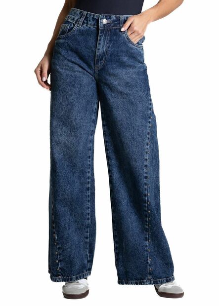 Image_Calça Jeans Sawary Wide Leg Petit - 282398