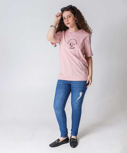 Image_Calça Jeans Skinny Puídos Feminina