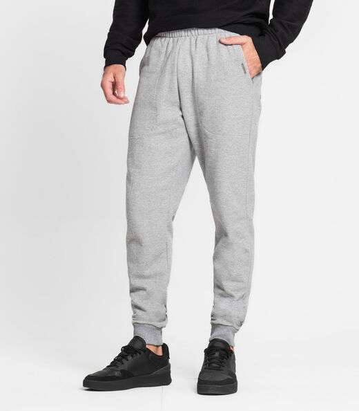 Calça Masculina Em Moletom Diametro Cinza