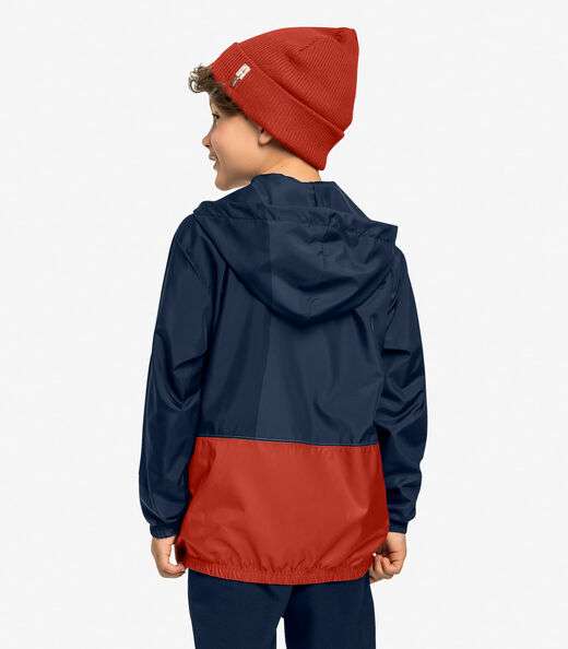 Jaqueta Infantil Masculina Com Capuz Trick Nick Azul