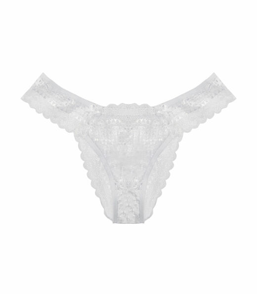 Calcinha Adulto Em Renda Dukali Branco