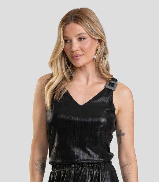 Image_Regata Feminina Plissada Dianna Preto