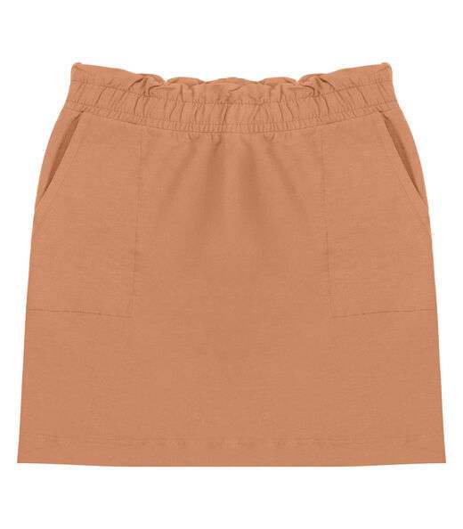 Saia Feminina em Molicotton Infinita Cor Marrom