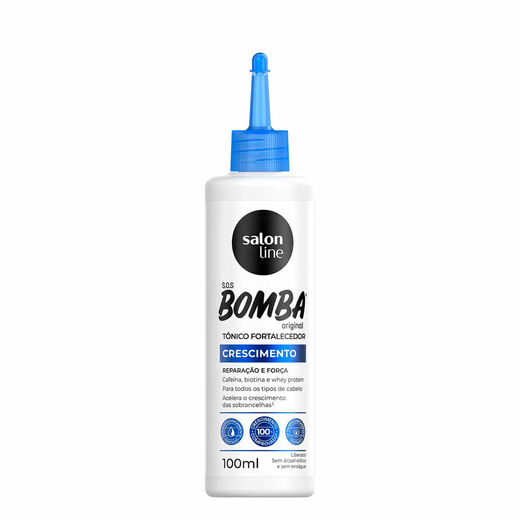 Image_Kit c/9 Tônico Fortalecedor SOS Bomba Crescimento Acelerado Salon Line 100ml
