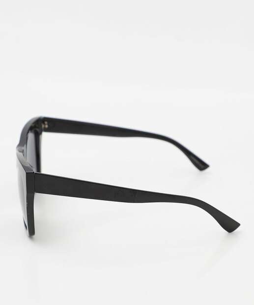 Óculos de Sol Feminino Quadrado Marisa Preto