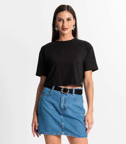 Image_Blusa Cropped Manga Curta Rovitex Preto