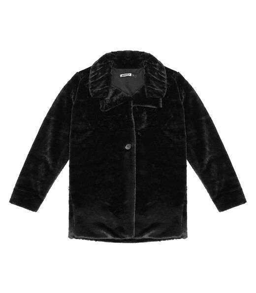 Casaco Juvenil Feminino Pelo Safira Minty Preto