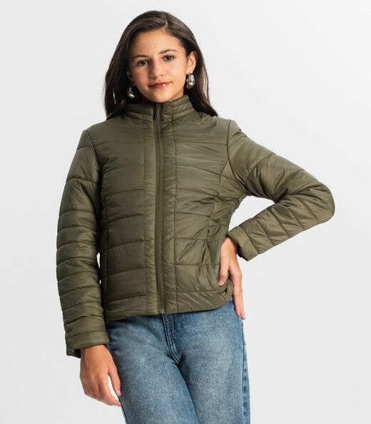 Image_Jaqueta Puffer Juvenil Feminina Minty Verde