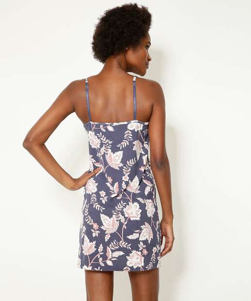 Camisola Estampa Estampa Floral Alças Finas Marisa